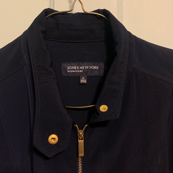 Jones New York Navy Blue Jacket - Picture 2 of 3